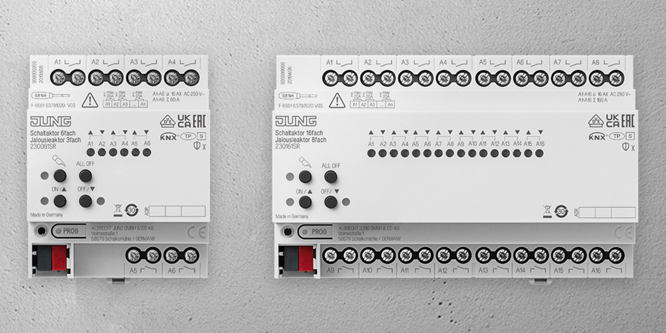 KNX Schalt- und Jalousieaktoren bei Pfeifer Elektro GmbH in Collenberg