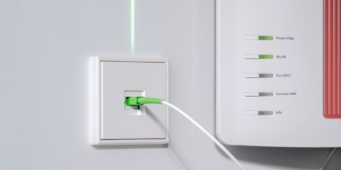 Die neuen Glasfaser-Anschlussdosen bei Pfeifer Elektro GmbH in Collenberg