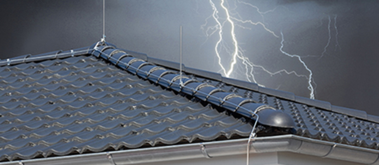 Äußerer Blitzschutz bei Pfeifer Elektro GmbH in Collenberg