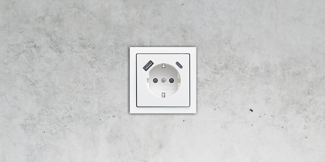 SCHUKO® USB-Steckdose bei Pfeifer Elektro GmbH in Collenberg